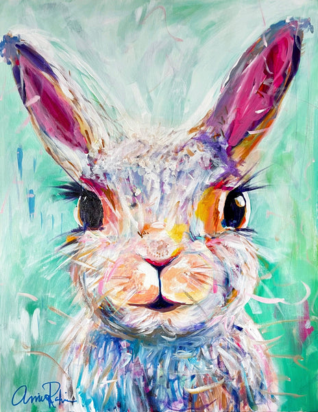 Bad Bunny - Original Painting For Home Decor