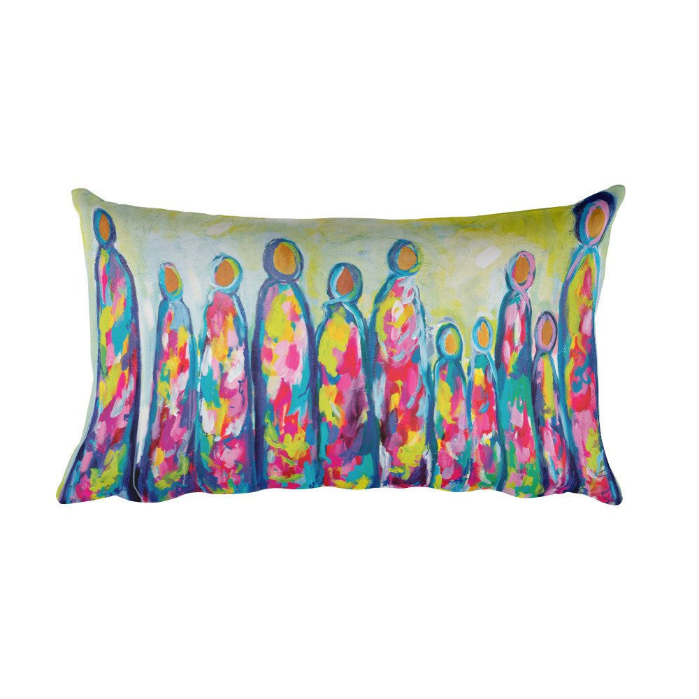 Tribe - Rectangular Pillow