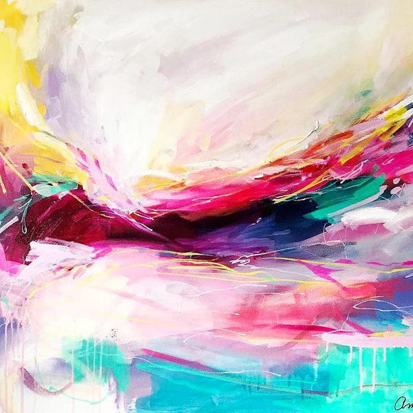 Stardust - Original Painting on 30x40” Canvas